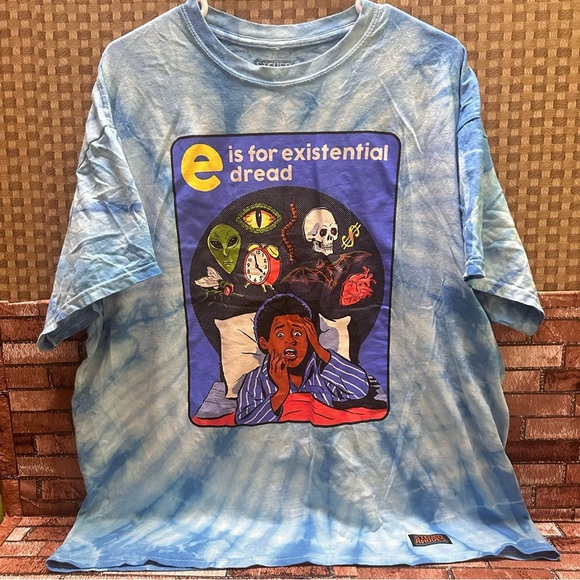 Steven Rhodes Blue Tie-Dye T-Shirt size XL - Picture 2 of 11